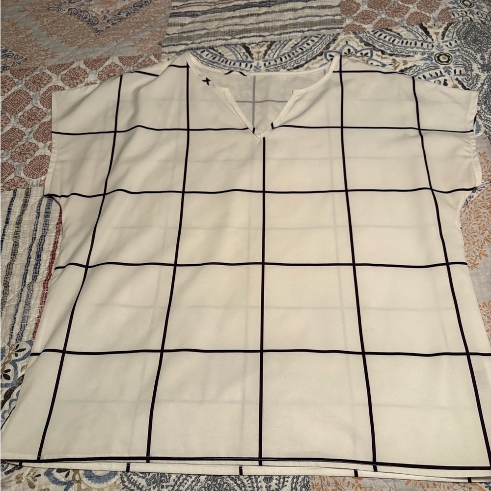 Career shell top